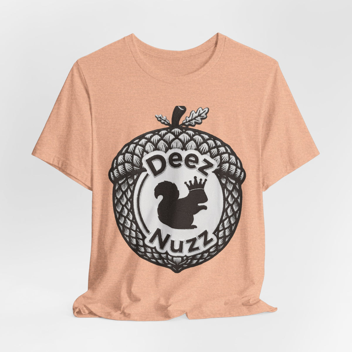 Deeznuzzz Eggcorn King  Squirrel Graphic Tee