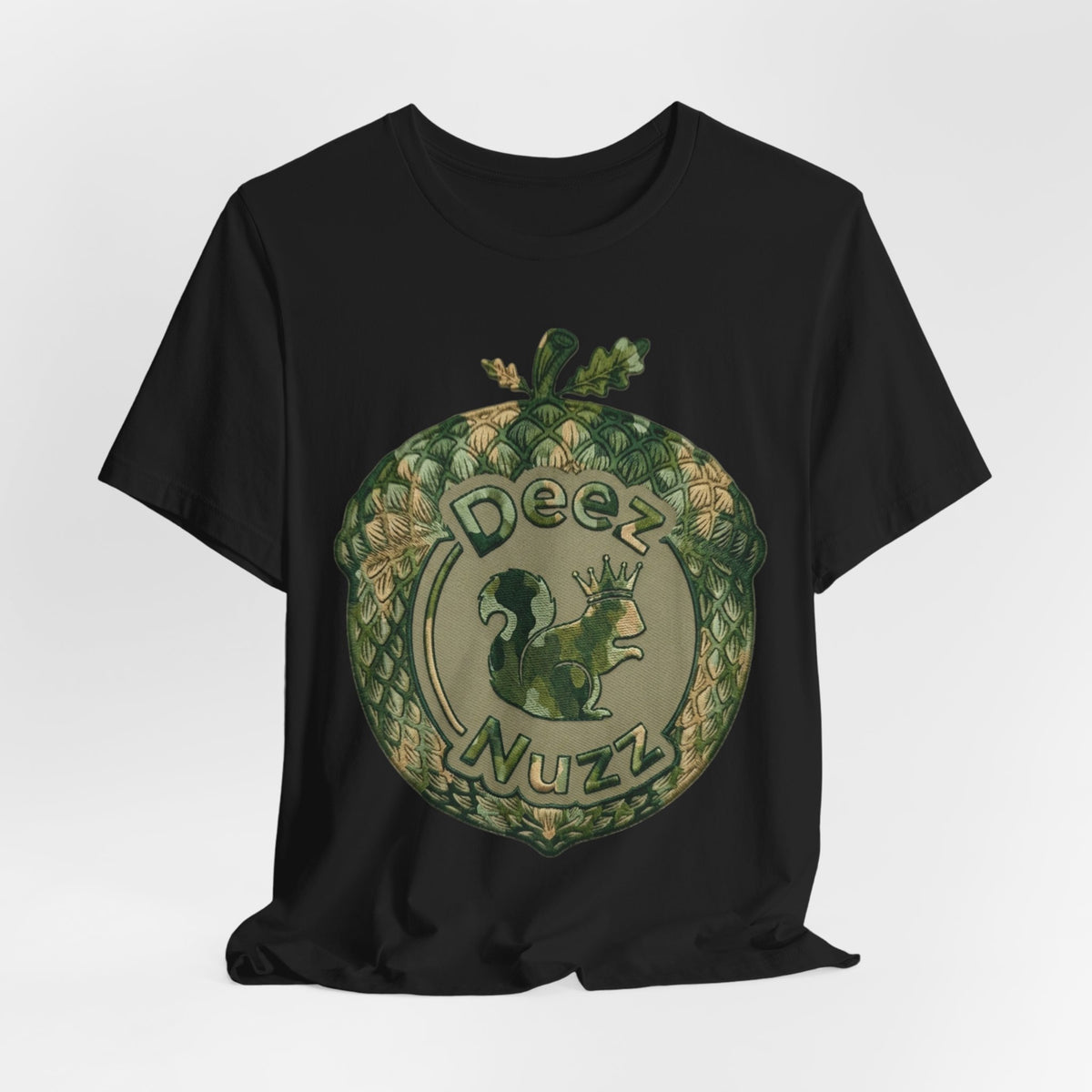 Squirrel Tee — “Deez Nuzz” Vintage Woodland T-Shirt