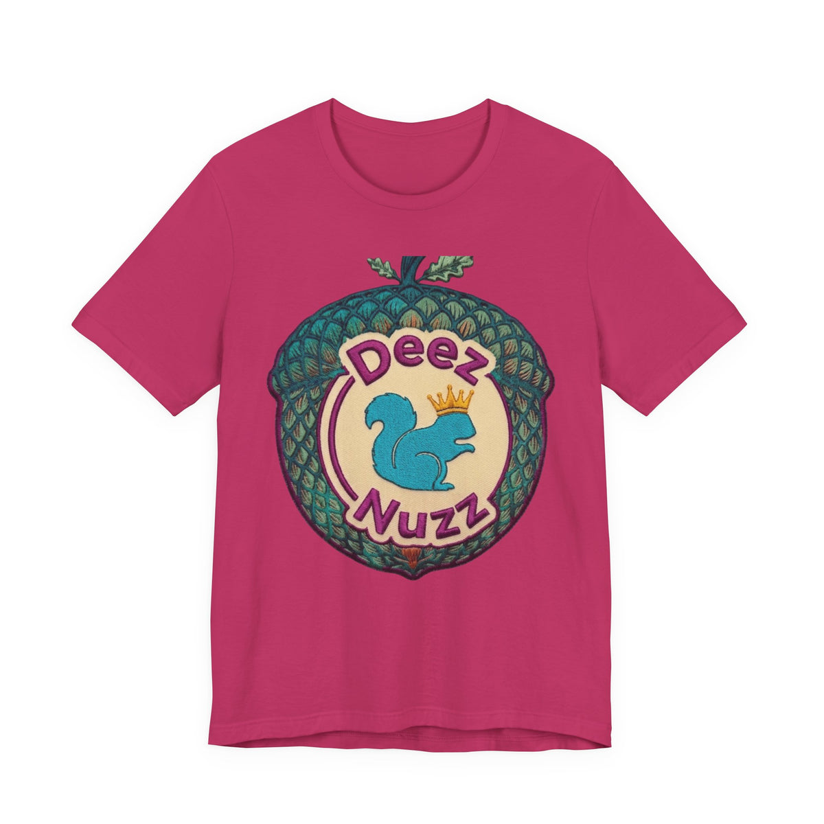 Deeznuzzz Eggcorn King  Squirrel Graphic Tee