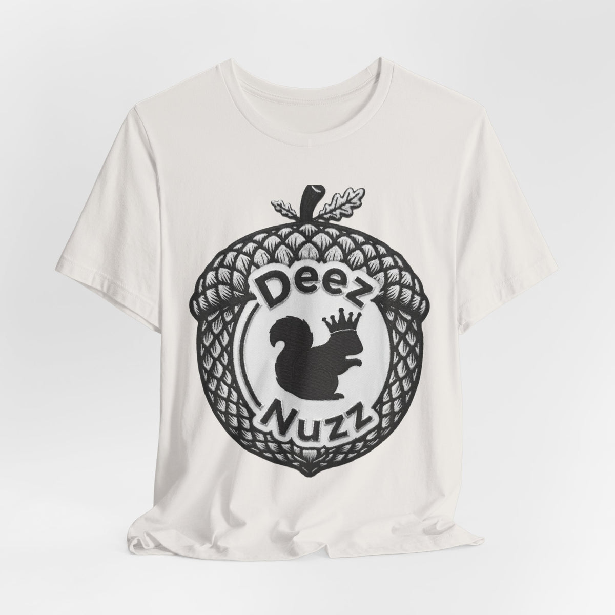 Deeznuzzz Eggcorn King  Squirrel Graphic Tee