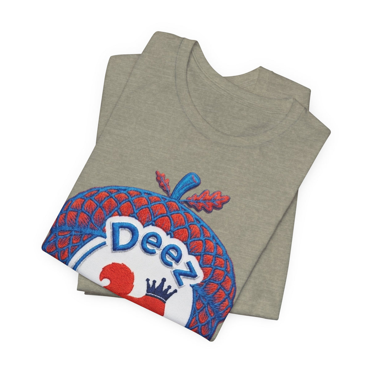Deez Nuzz Squirrel Tee — Playful Retro Acorn Graphic T-Shirt