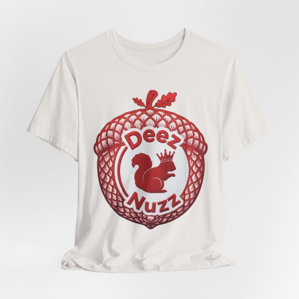 Deeznuzzz Eggcorn King  Squirrel Graphic Tee
