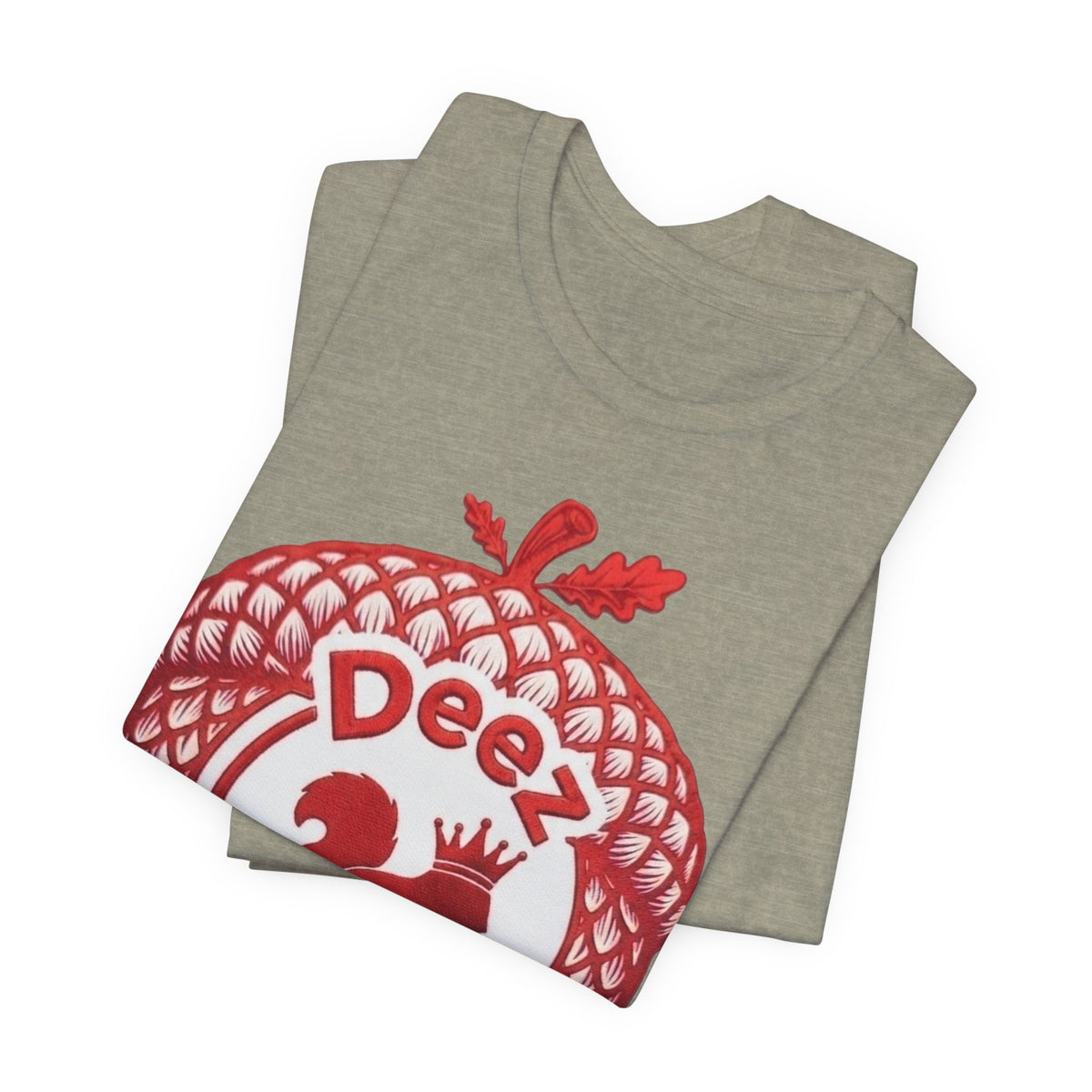 Deeznuzzz Eggcorn King  Squirrel Graphic Tee