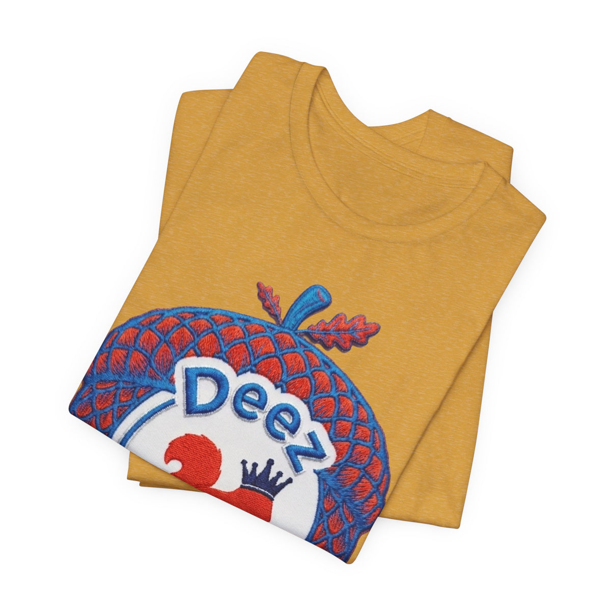 Deez Nuzz Squirrel Tee — Playful Retro Acorn Graphic T-Shirt