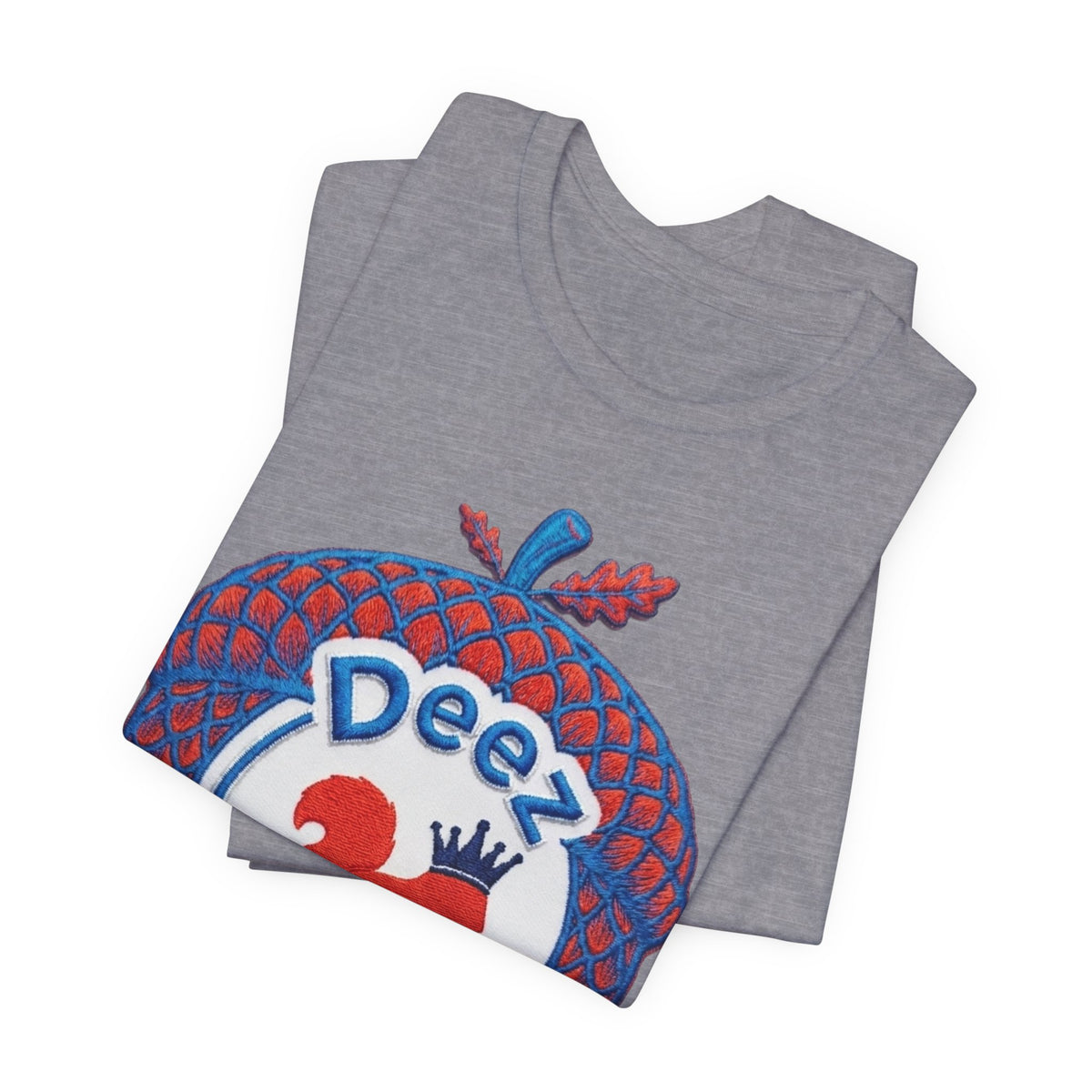 Deez Nuzz Squirrel Tee — Playful Retro Acorn Graphic T-Shirt