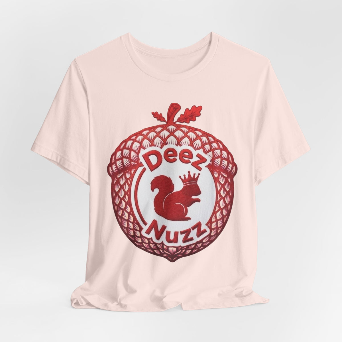 Deeznuzzz Eggcorn King  Squirrel Graphic Tee
