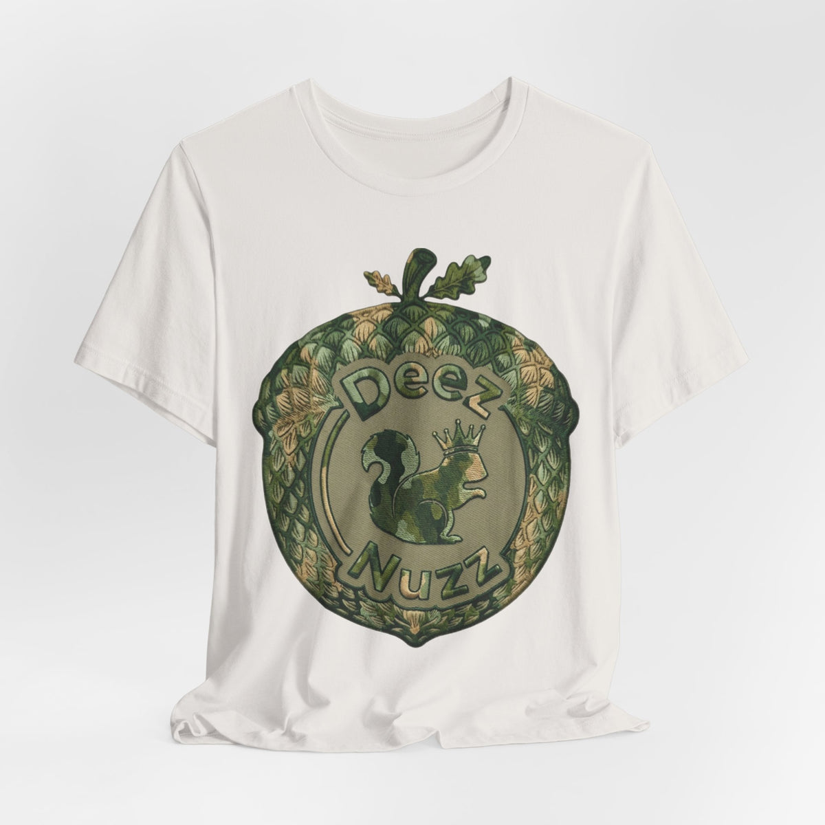 Squirrel Tee — “Deez Nuzz” Vintage Woodland T-Shirt