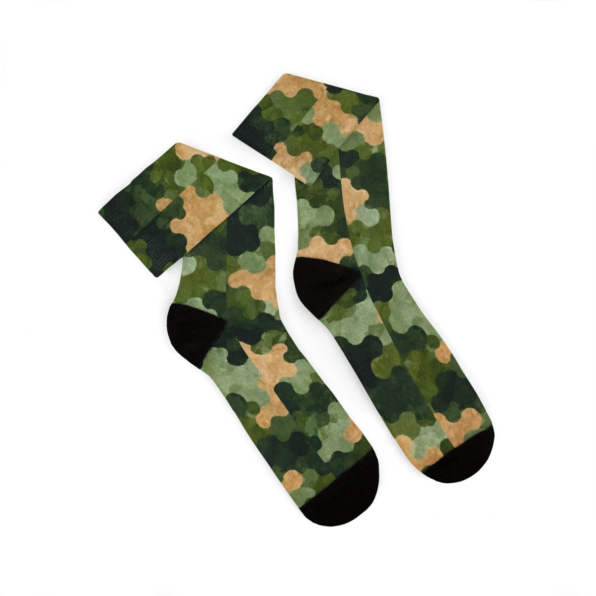 Apricot Dawn and Restorative Matcha Crew Socks By Camotoez 'Mindful Muted' Vol. 21 – The TacticalRetreat