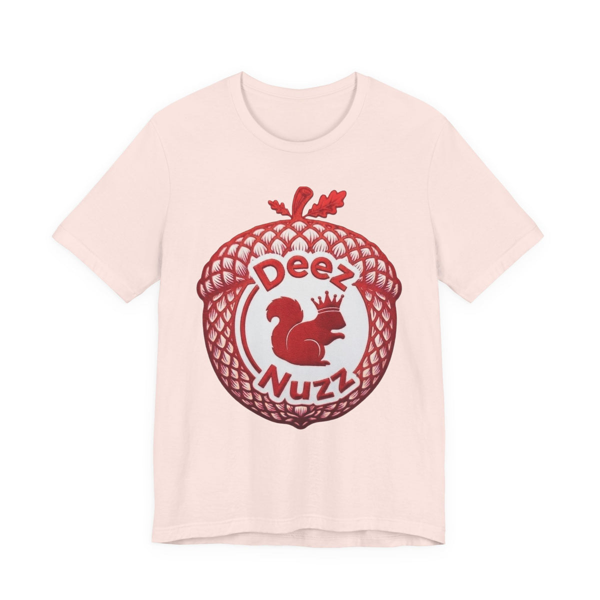 Deeznuzzz Eggcorn King  Squirrel Graphic Tee