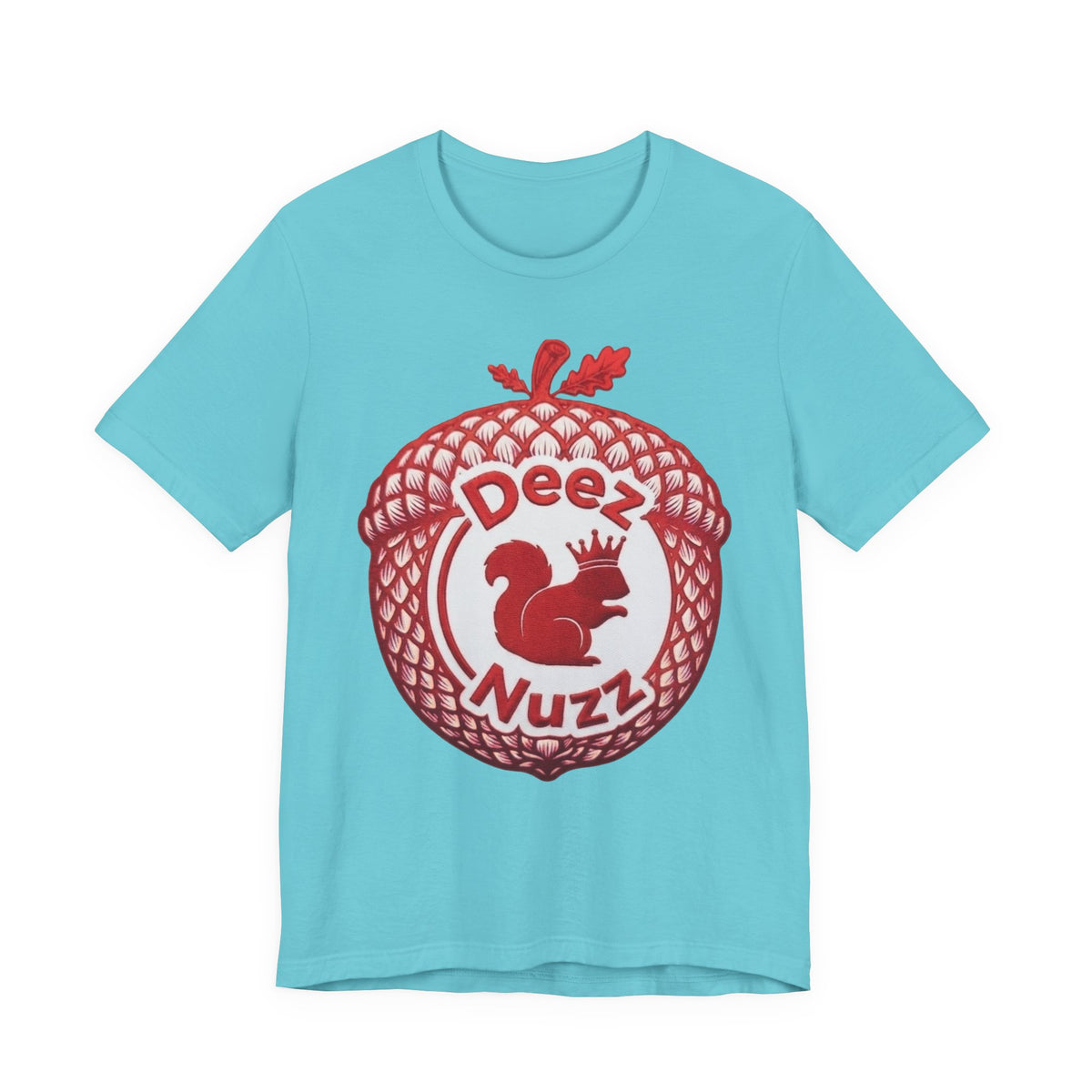 Deeznuzzz Eggcorn King  Squirrel Graphic Tee