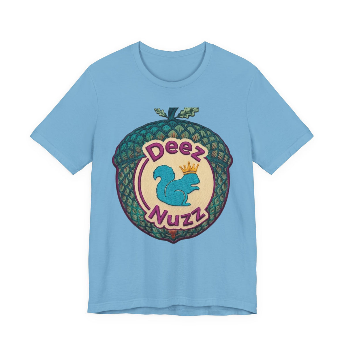 Deeznuzzz Eggcorn King  Squirrel Graphic Tee