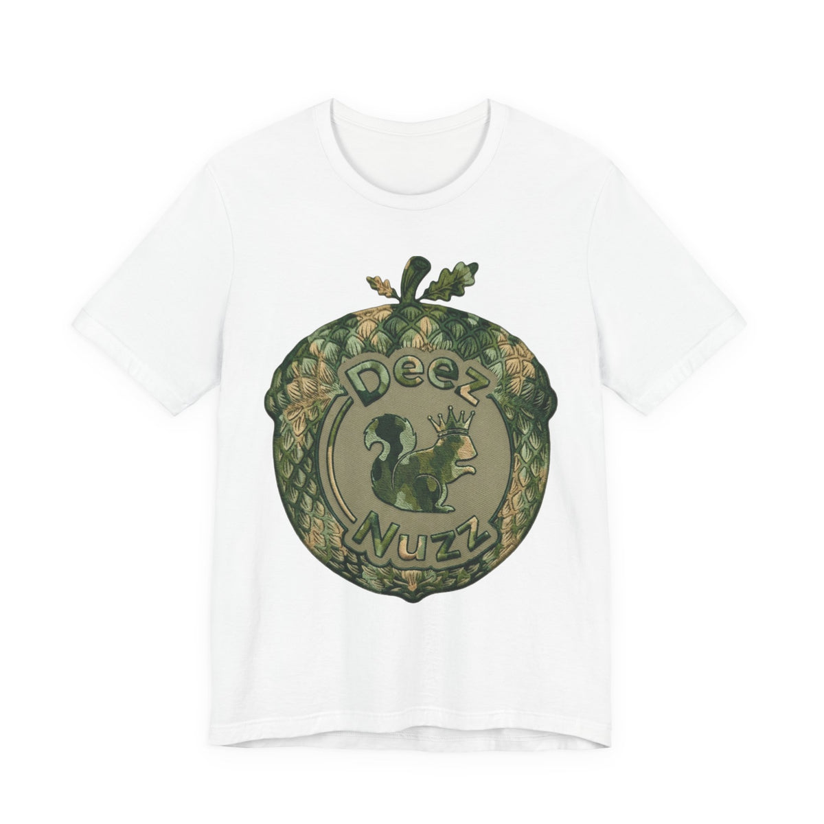 Squirrel Tee — “Deez Nuzz” Vintage Woodland T-Shirt