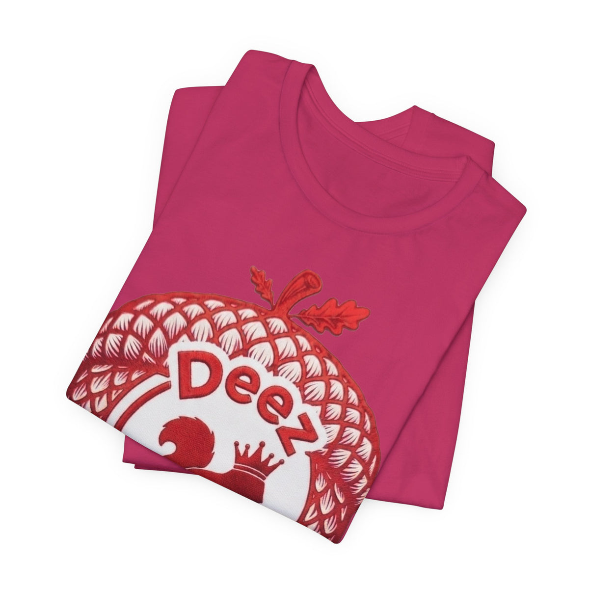 Deeznuzzz Eggcorn King  Squirrel Graphic Tee