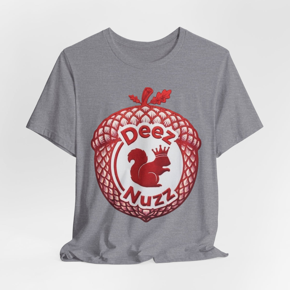Deeznuzzz Eggcorn King  Squirrel Graphic Tee