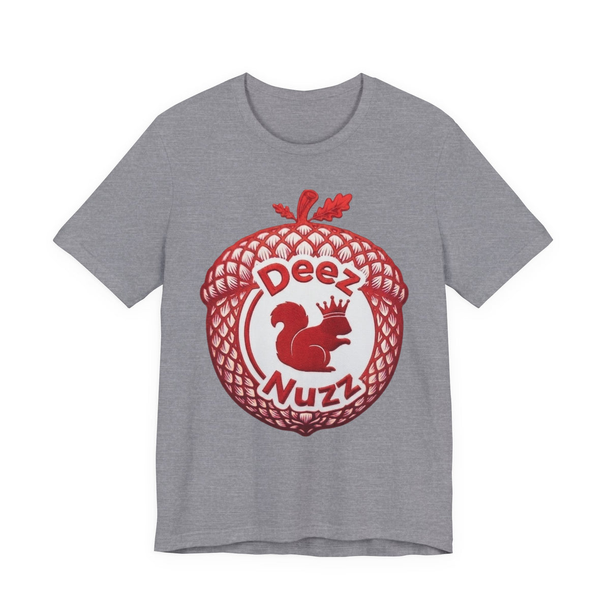 Deeznuzzz Eggcorn King  Squirrel Graphic Tee