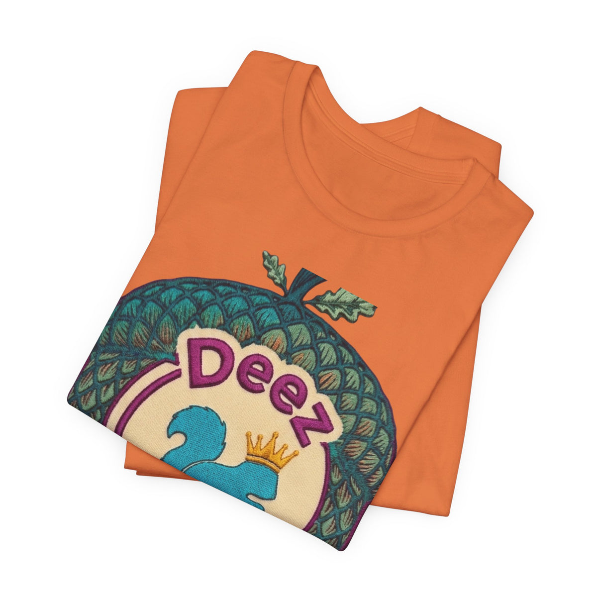 Deeznuzzz Eggcorn King  Squirrel Graphic Tee