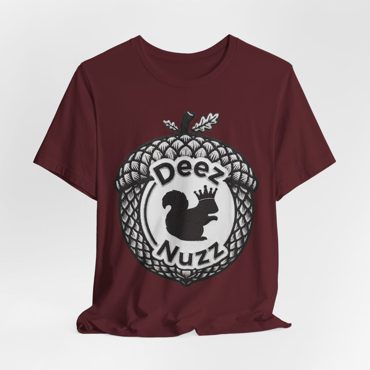 Deeznuzzz Eggcorn King  Squirrel Graphic Tee