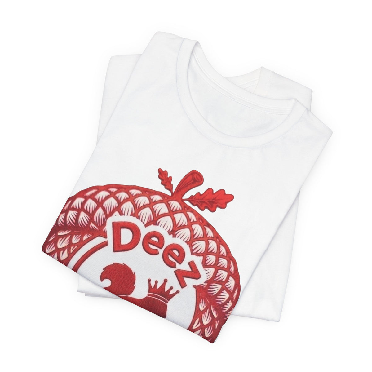 Deeznuzzz Eggcorn King  Squirrel Graphic Tee