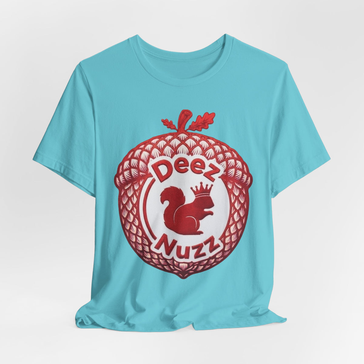 Deeznuzzz Eggcorn King  Squirrel Graphic Tee