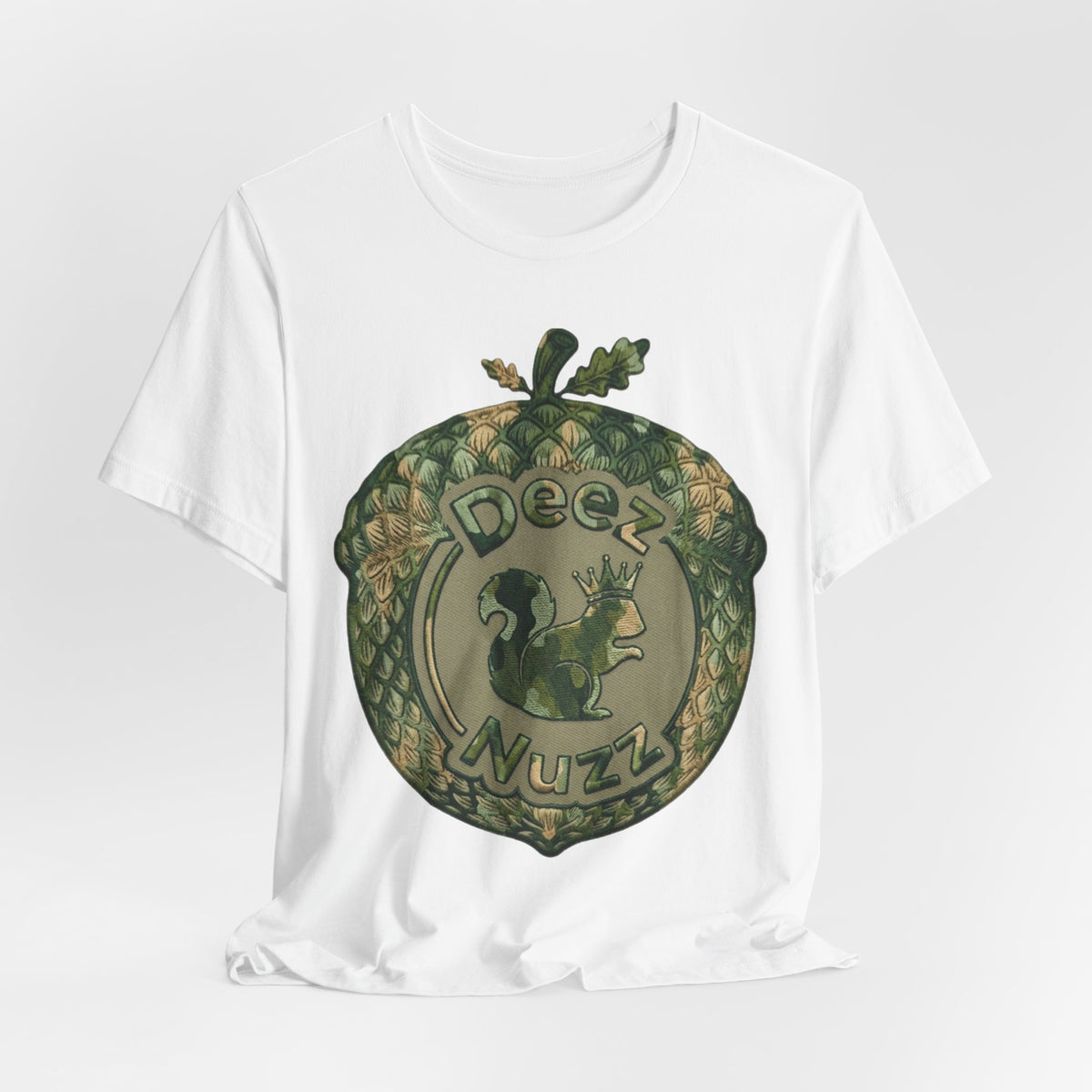 Squirrel Tee — “Deez Nuzz” Vintage Woodland T-Shirt