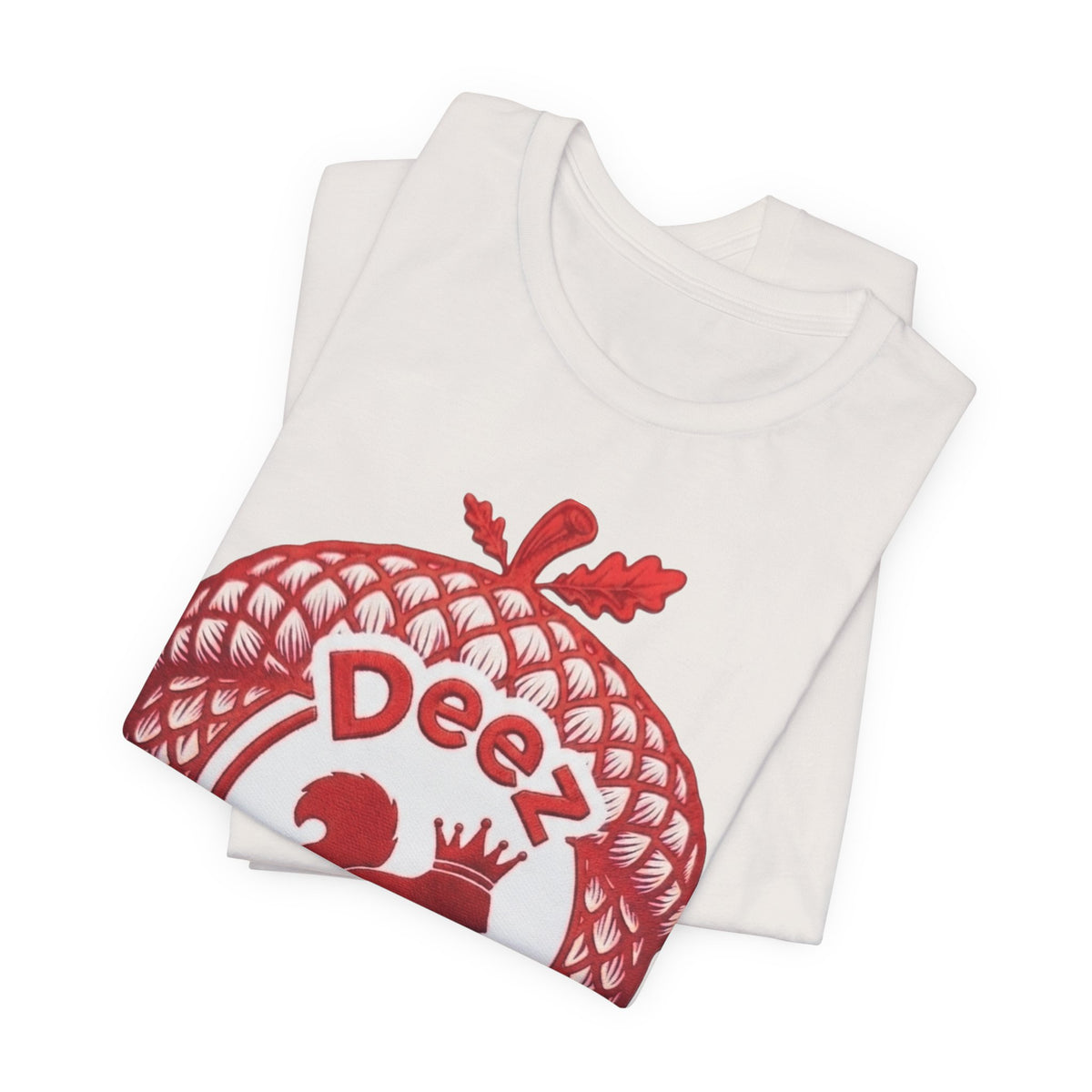 Deeznuzzz Eggcorn King  Squirrel Graphic Tee