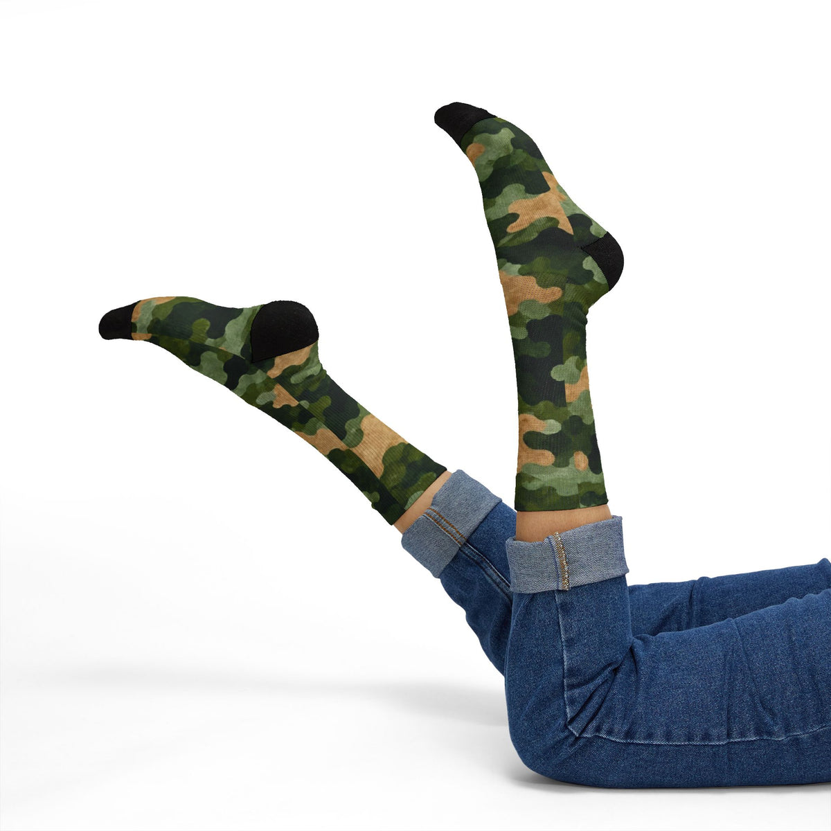 Apricot Dawn and Restorative Matcha Crew Socks By Camotoez 'Mindful Muted' Vol. 21 – The TacticalRetreat