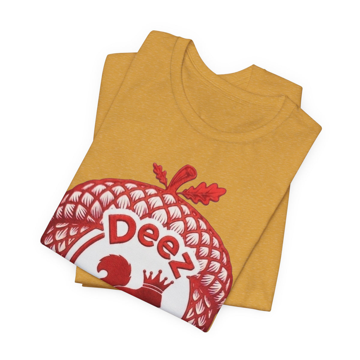 Deeznuzzz Eggcorn King  Squirrel Graphic Tee