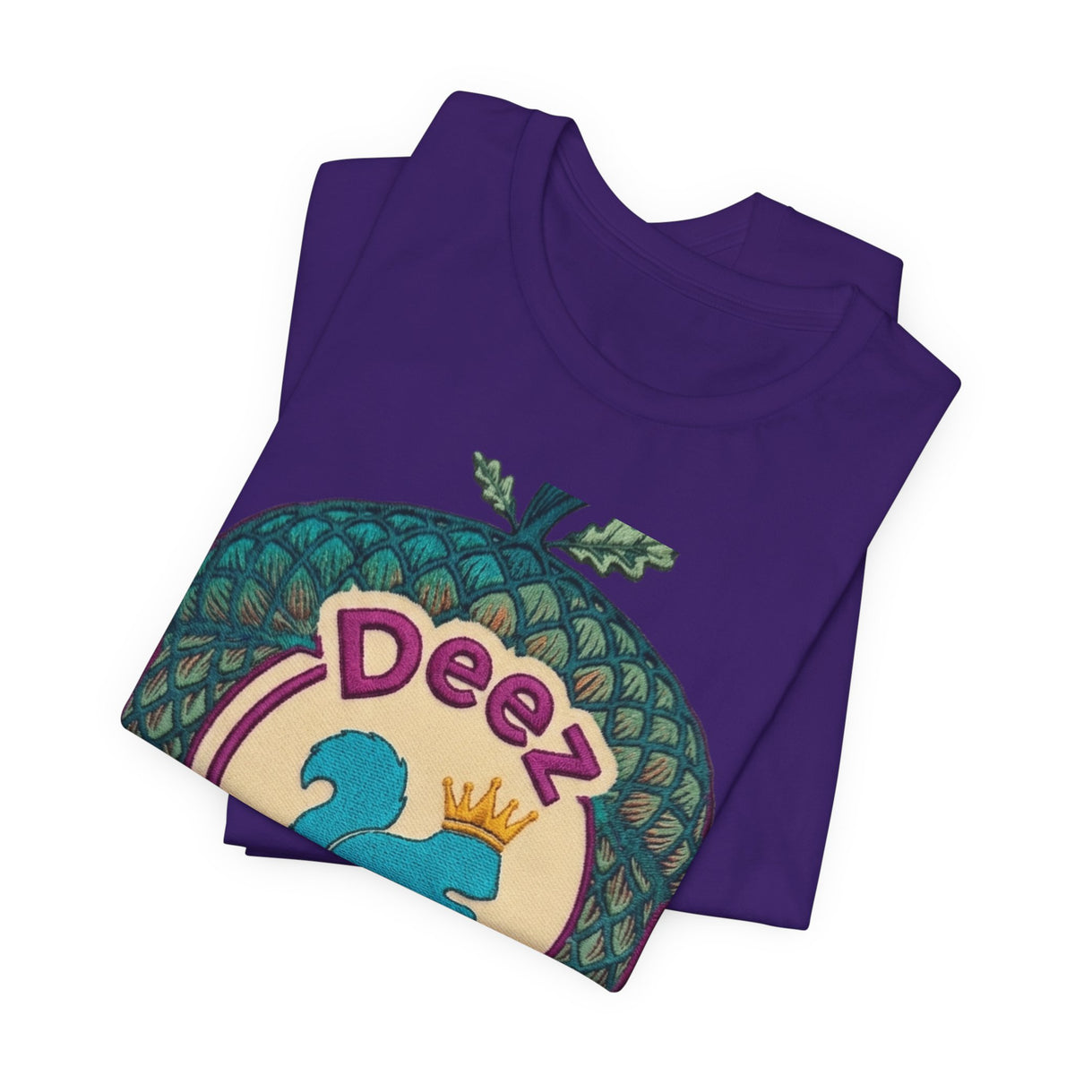 Deeznuzzz Eggcorn King  Squirrel Graphic Tee