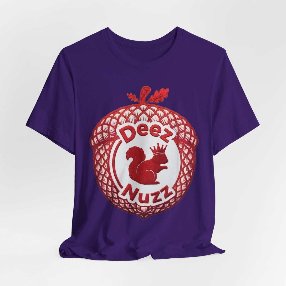 Deeznuzzz Eggcorn King  Squirrel Graphic Tee