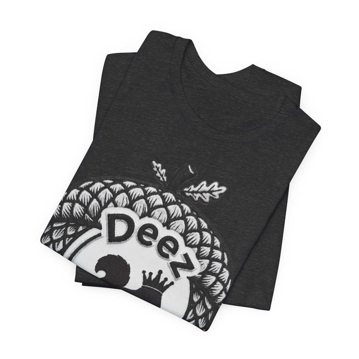 Deeznuzzz Eggcorn King  Squirrel Graphic Tee