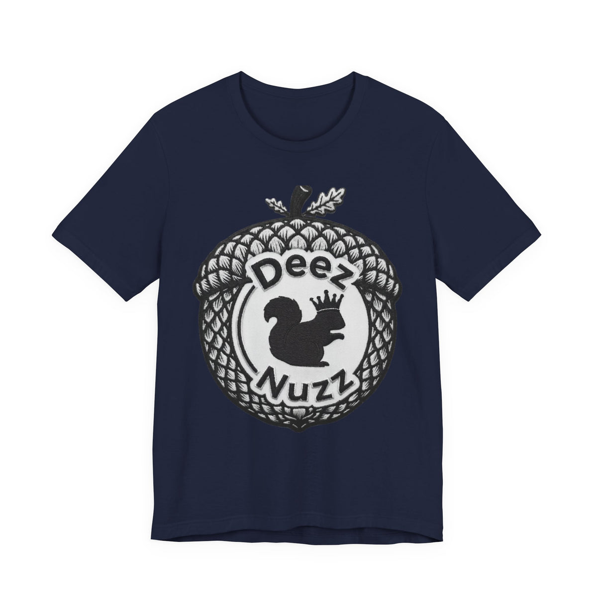 Deeznuzzz Eggcorn King  Squirrel Graphic Tee