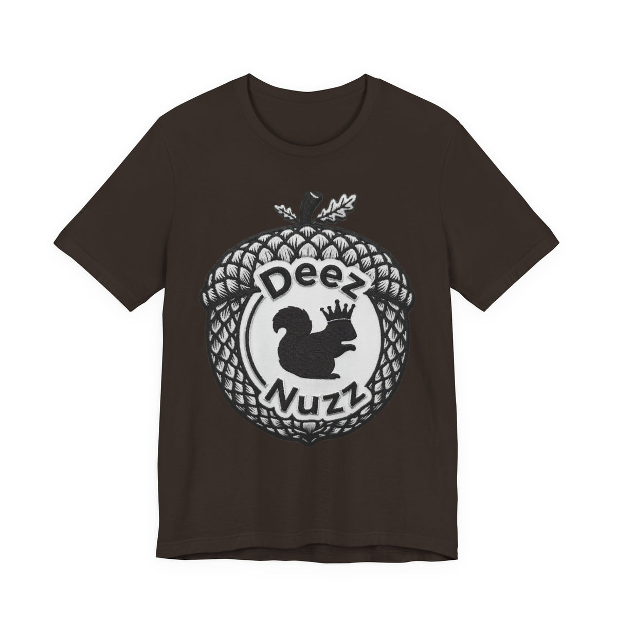 Deeznuzzz Eggcorn King  Squirrel Graphic Tee