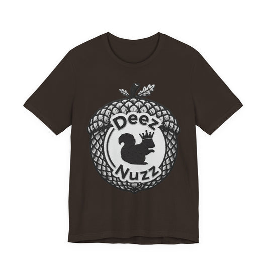 Deeznuzzz Eggcorn King  Squirrel Graphic Tee
