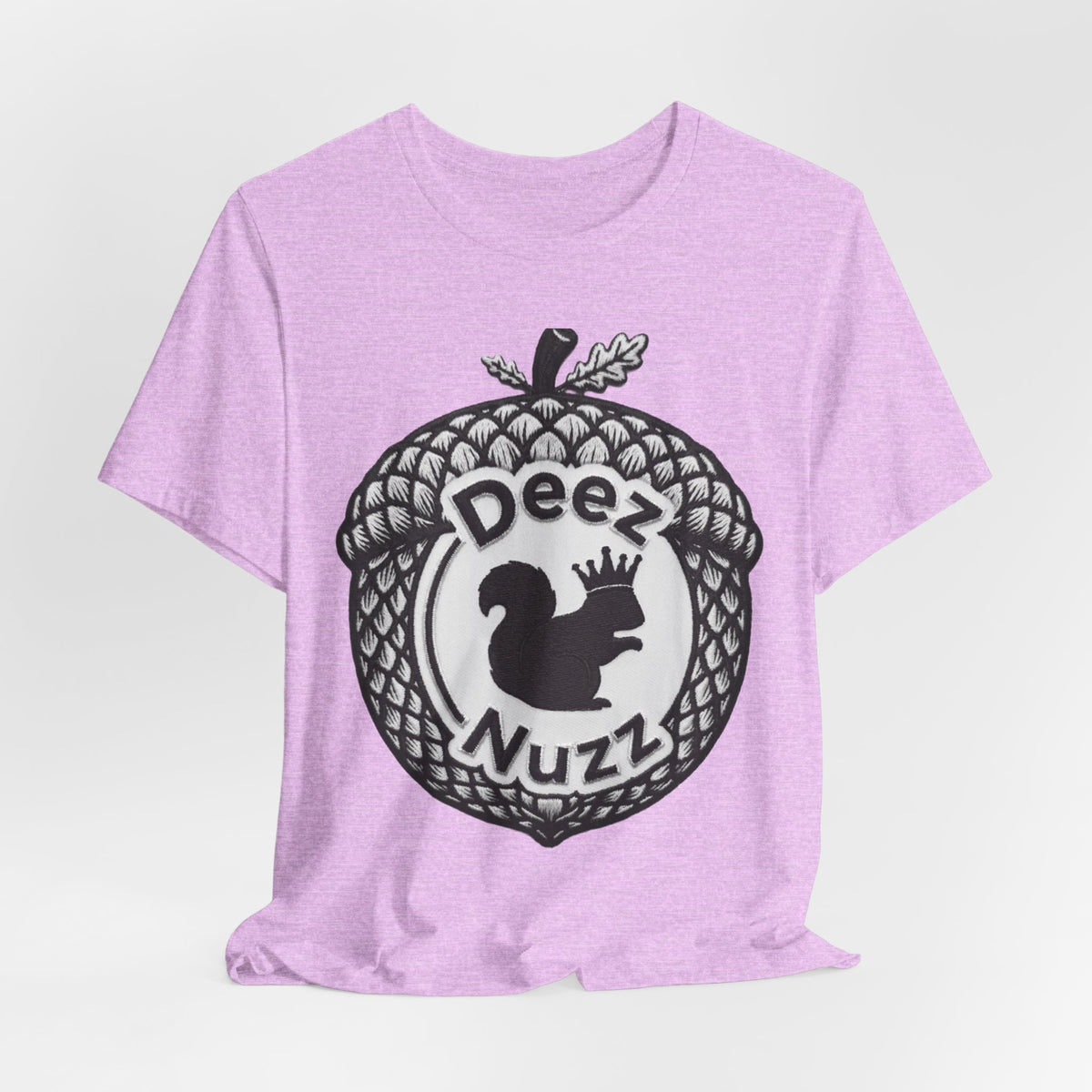 Deeznuzzz Eggcorn King  Squirrel Graphic Tee