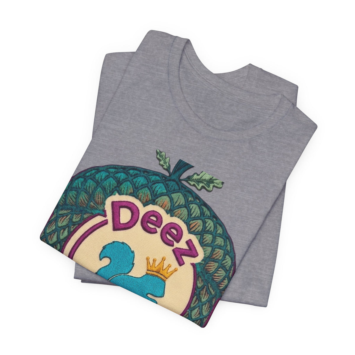 Deeznuzzz Eggcorn King  Squirrel Graphic Tee