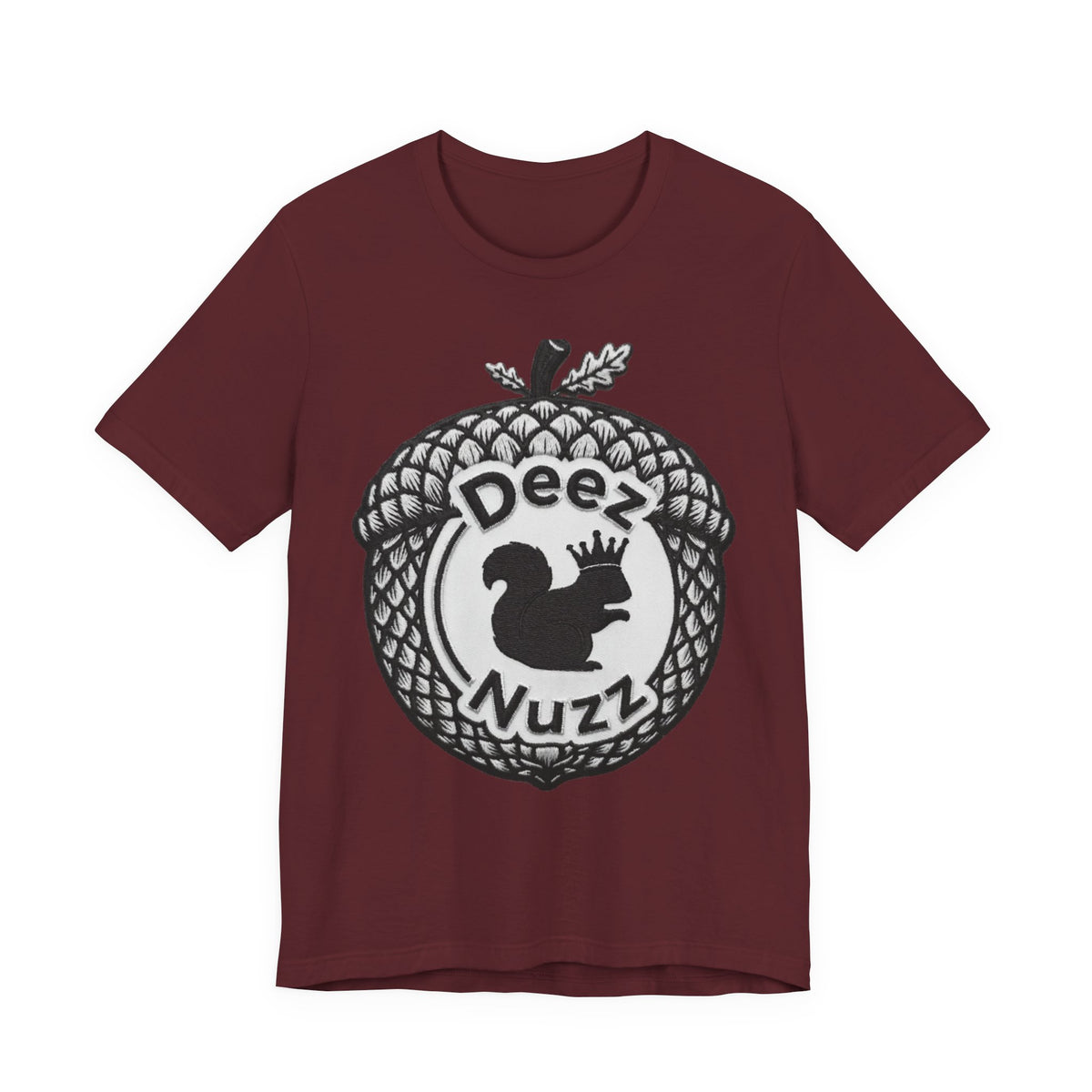 Deeznuzzz Eggcorn King  Squirrel Graphic Tee