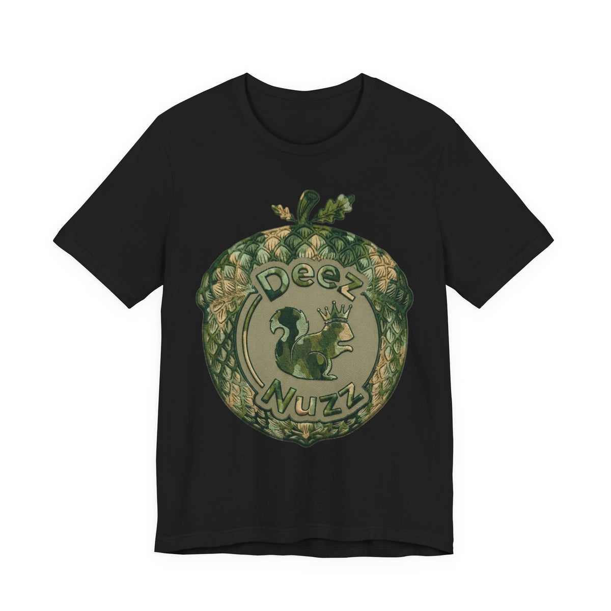 Squirrel Tee — “Deez Nuzz” Vintage Woodland T-Shirt
