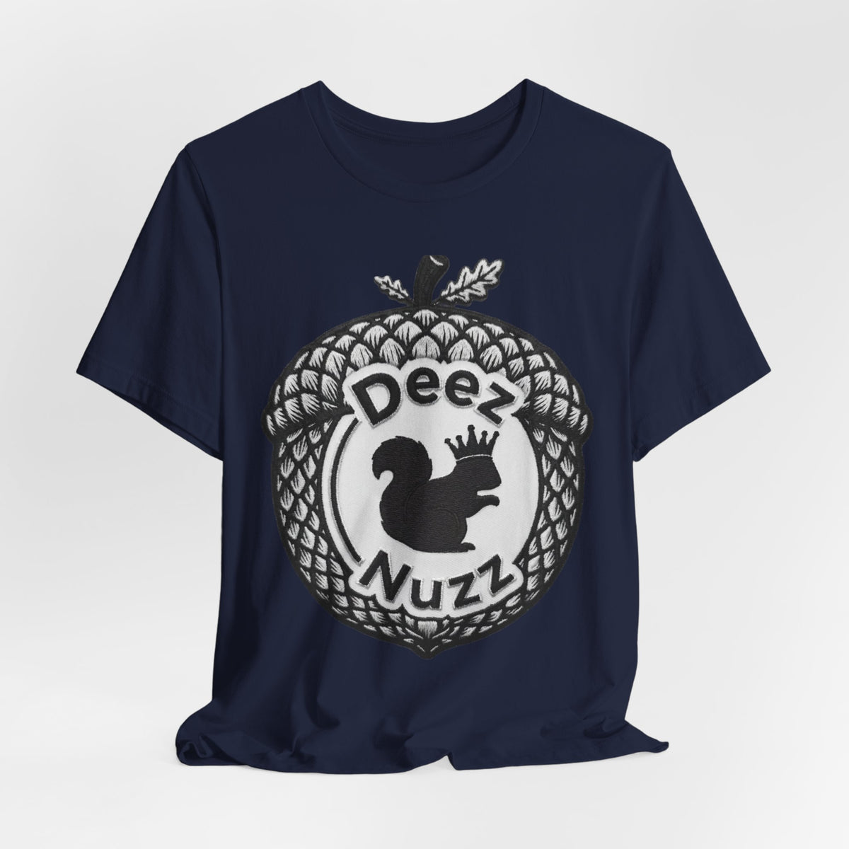 Deeznuzzz Eggcorn King  Squirrel Graphic Tee