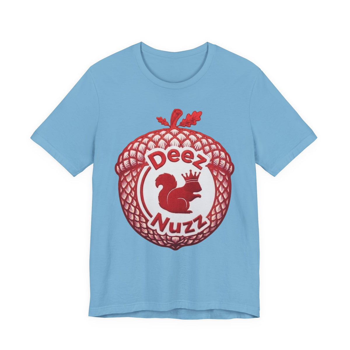 Deeznuzzz Eggcorn King  Squirrel Graphic Tee