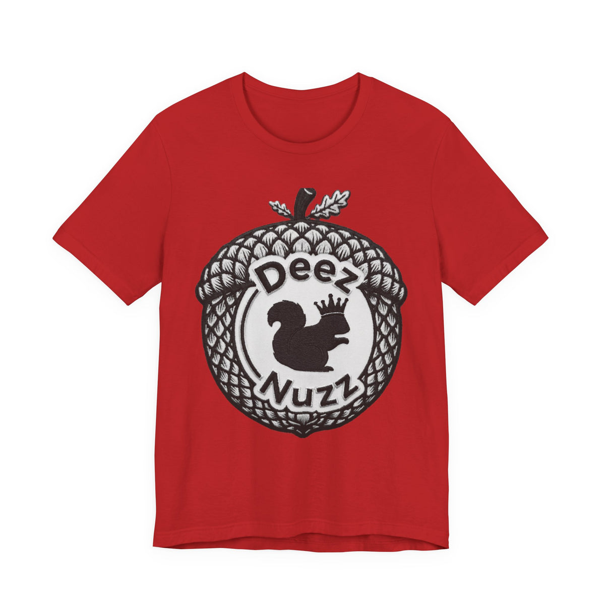 Deeznuzzz Eggcorn King  Squirrel Graphic Tee