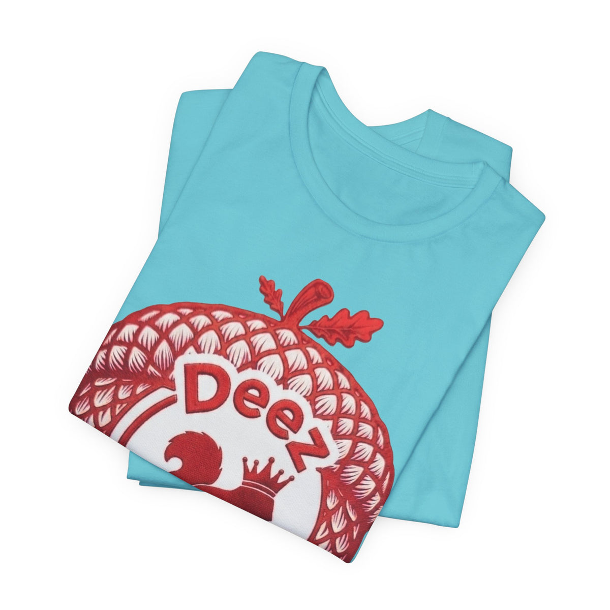 Deeznuzzz Eggcorn King  Squirrel Graphic Tee