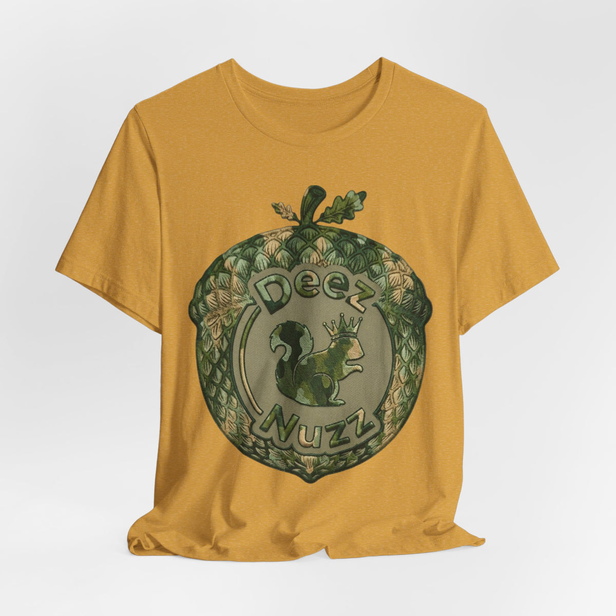 Squirrel Tee — “Deez Nuzz” Vintage Woodland T-Shirt