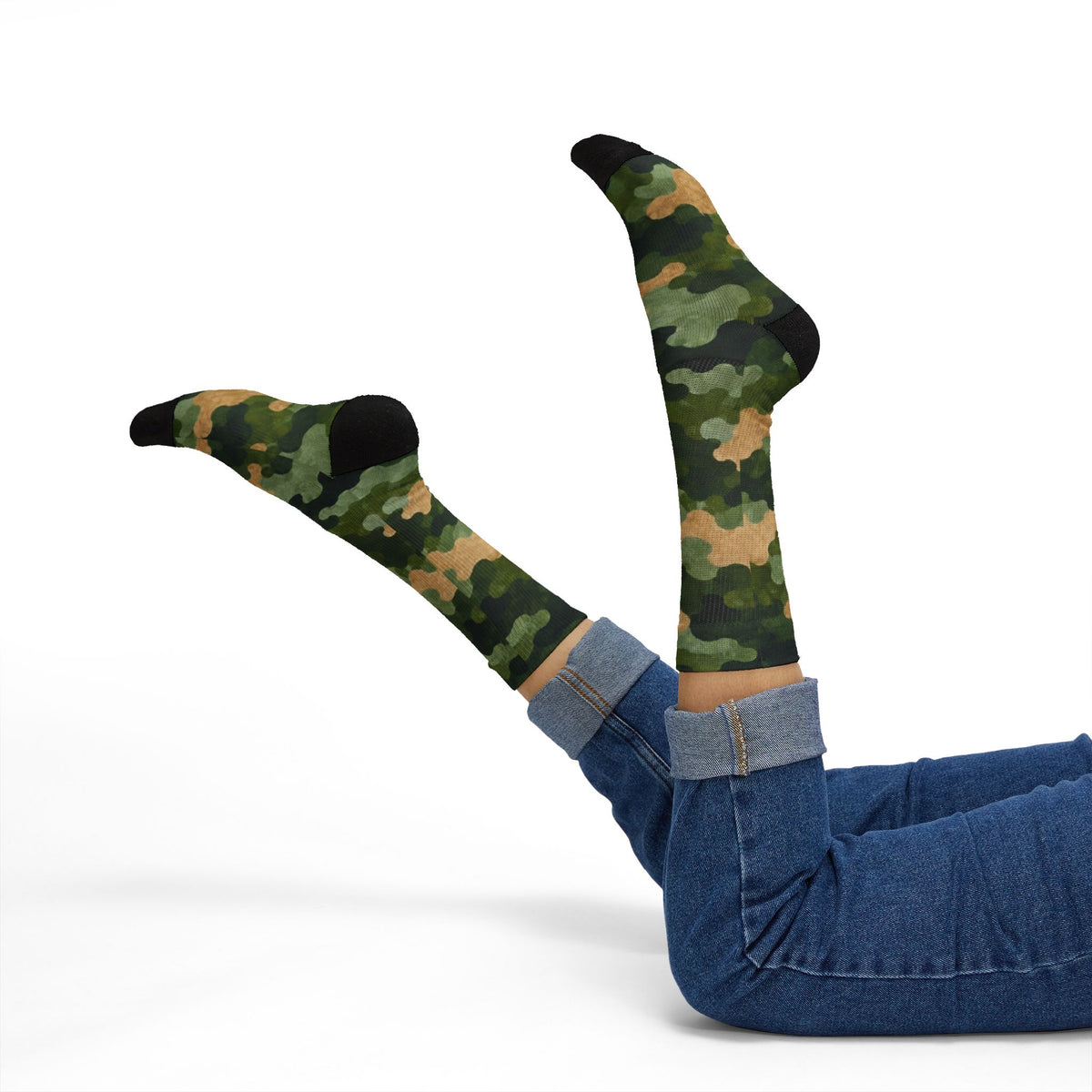Apricot Dawn and Restorative Matcha Crew Socks By Camotoez 'Mindful Muted' Vol. 21 – The TacticalRetreat