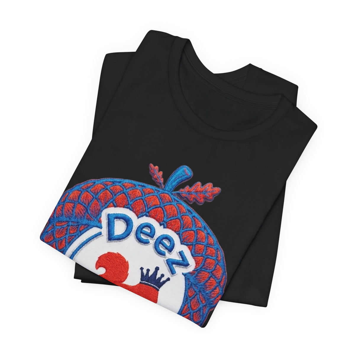 Deez Nuzz Squirrel Tee — Playful Retro Acorn Graphic T-Shirt
