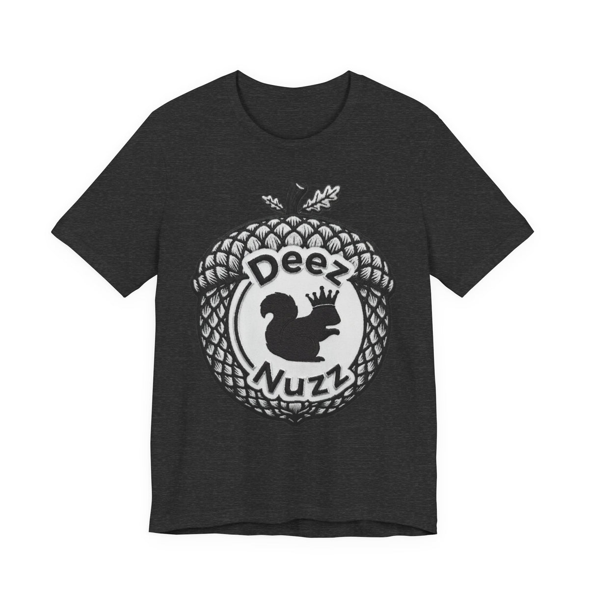 Deeznuzzz Eggcorn King  Squirrel Graphic Tee