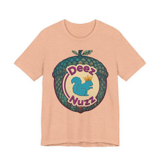 Deeznuzzz Eggcorn King  Squirrel Graphic Tee