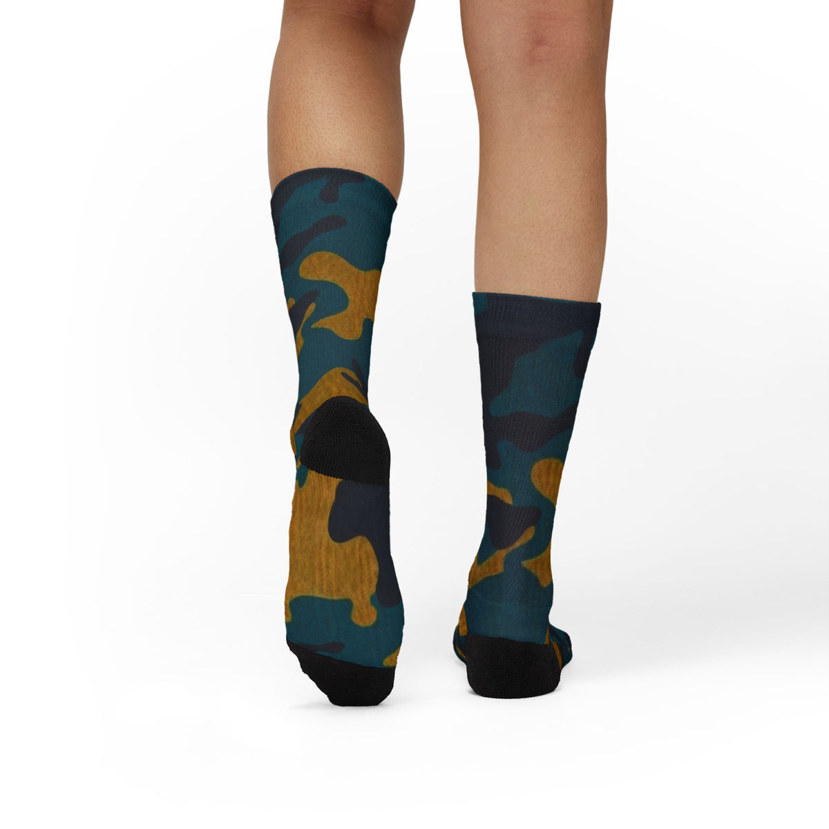 North Florida Aura Crew Socks Atlantic Drip by Camotoez