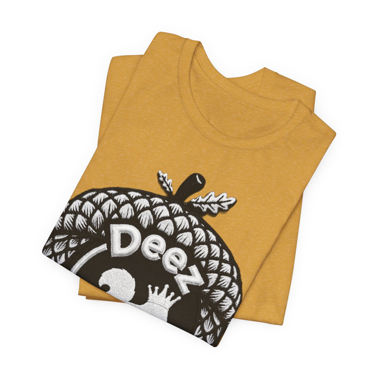 Deeznuzzz Acorn Squirrel Tee — Funny Nature Graphic Shirt