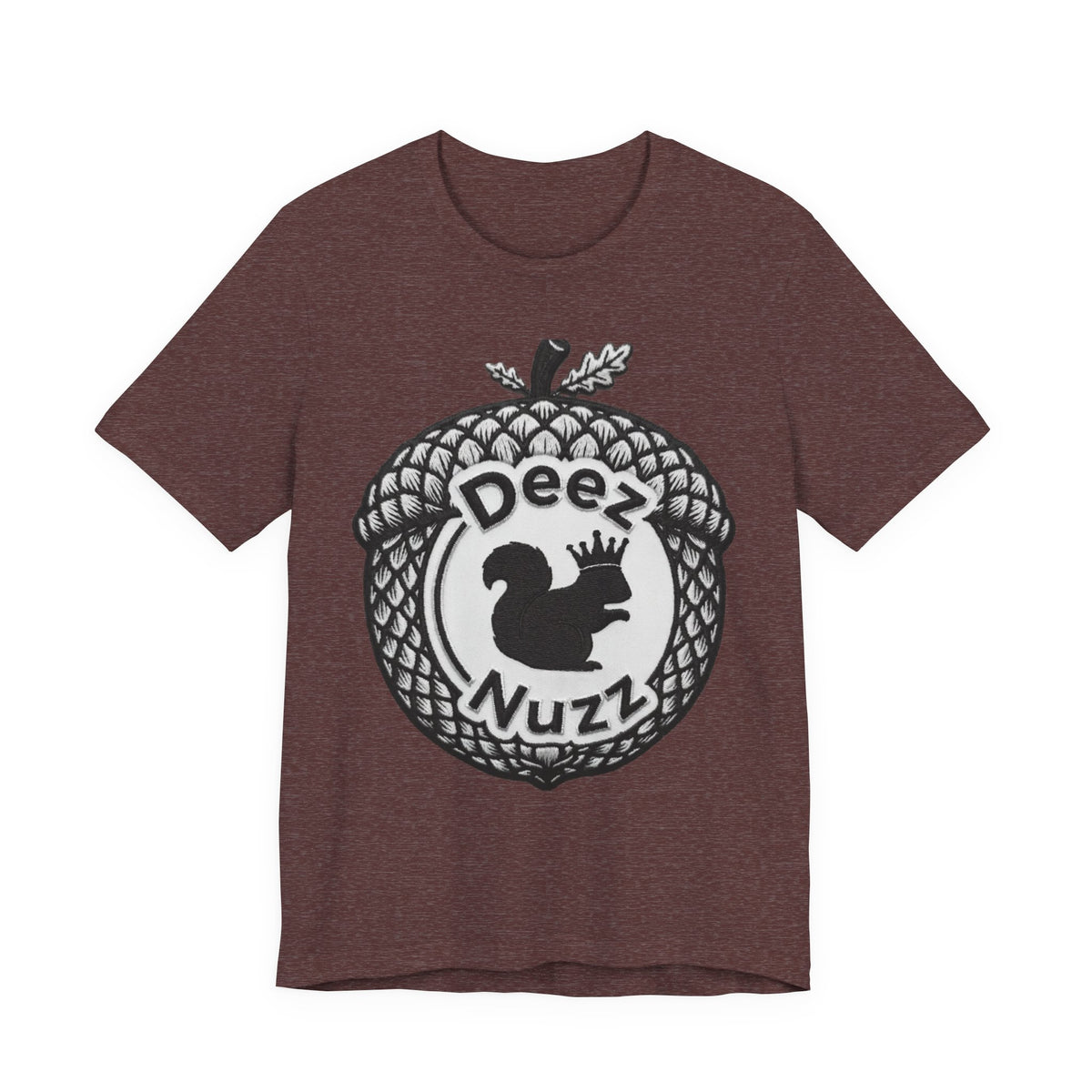Deeznuzzz Eggcorn King  Squirrel Graphic Tee