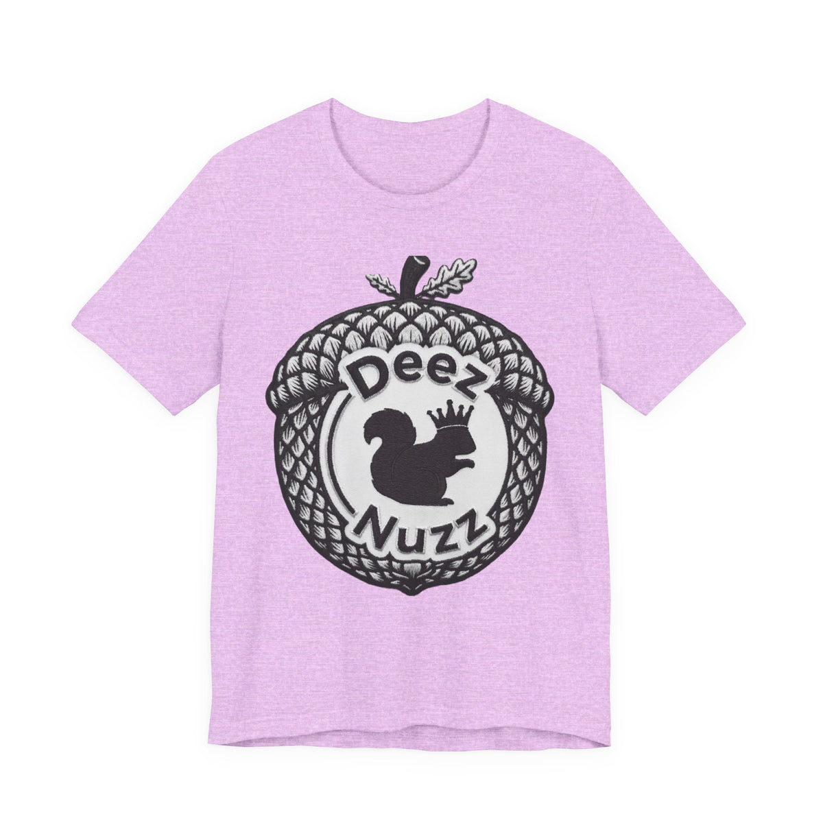 Deeznuzzz Eggcorn King  Squirrel Graphic Tee